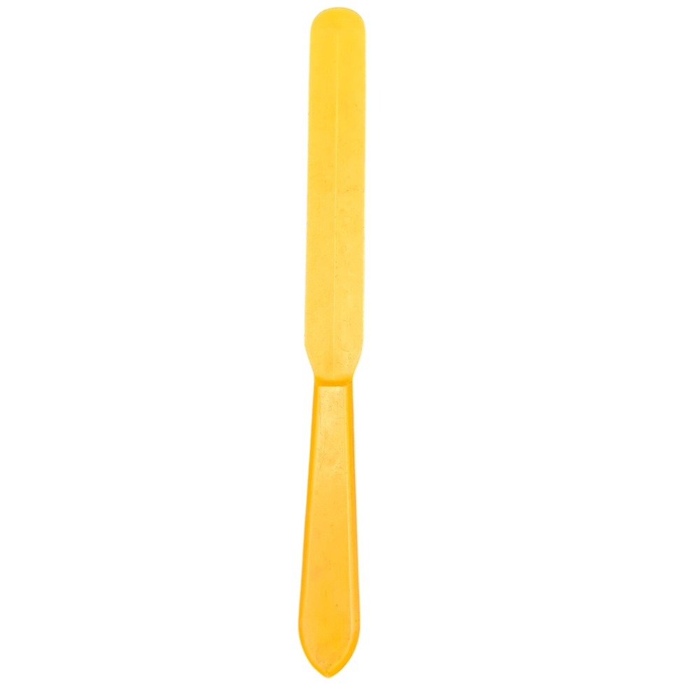 Vintage 1971 Wilton Yellow Plastic Icing Spatula Cake Decorating Tool RP-108